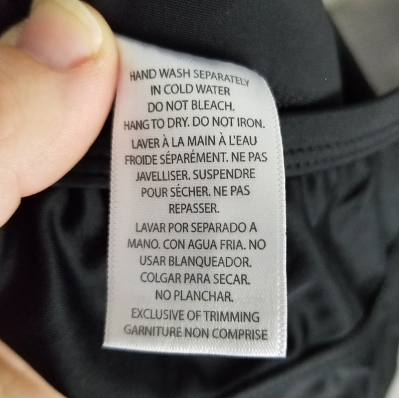 SANTORINI | striped tankini swimsuit top - Picture 6 of 6